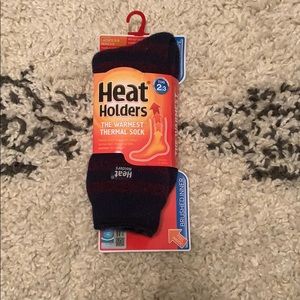 Thermal socks blue with purple strips